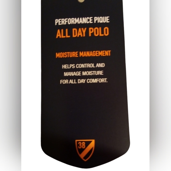 CREMIEUX- MOISTURE MANAGEMENT, POLO SHIRTS FOR MEN, 94% Polyester, 6% Spandex, - Picture 15 of 16